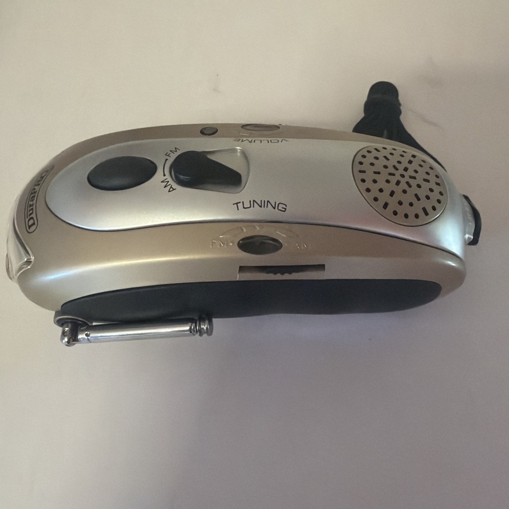 Durapro Vintage Radio with Hand String Made‎ In USA for Parts  Untested